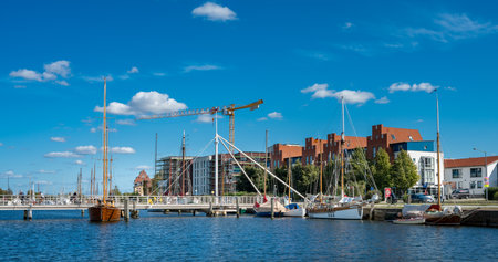 The port of Greifswald