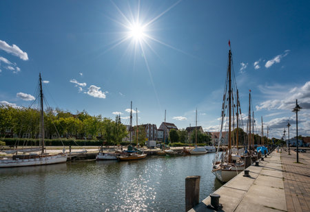 The port of Greifswaldのeditorial素材
