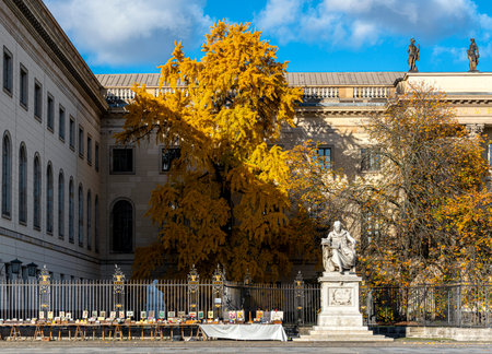 the Humboldt University in Berlinのeditorial素材