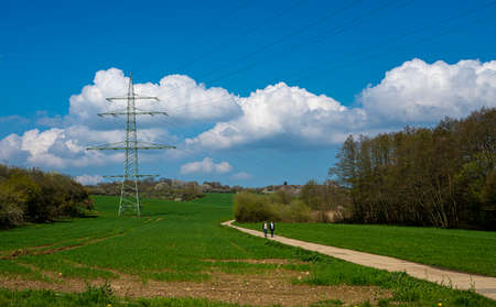 Landscape and nature in Hessen and around Frankfurt am Mainの写真素材