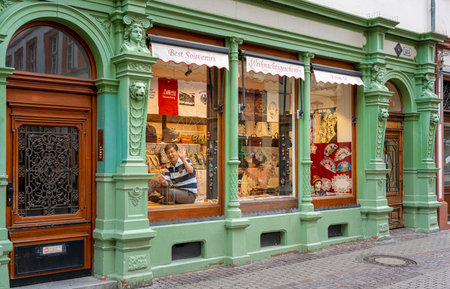 Shops and retail in Heidelbergのeditorial素材