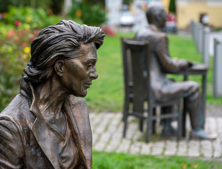 Sculpture Park in Miedzyzdroje, Polandのeditorial素材
