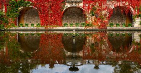 Jubilee Terrace in Park Sanssouci in Potsdam, Brandenburg,のeditorial素材