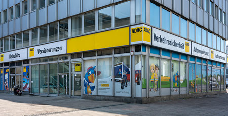 ADAC office at Alexanderplatzのeditorial素材