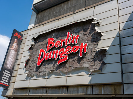 Berlin Dungeon, Spandauer Strasse, Berlin Mitteのeditorial素材