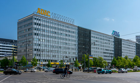 ADAC office at Alexanderplatzのeditorial素材