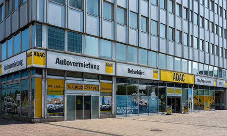 ADAC office at Alexanderplatzのeditorial素材