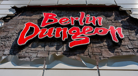 Berlin Dungeon, Spandauer Strasse, Berlin Mitteのeditorial素材