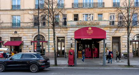 Hotel Adlon, Pariser Platz, Mitte,のeditorial素材