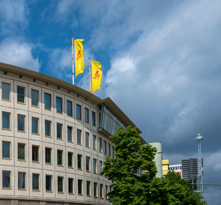 Lottery Headquarters Berlin, Brandenburg Street,のeditorial素材