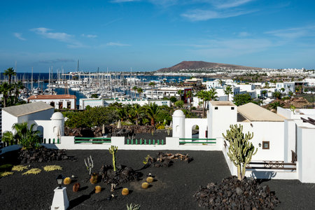 Playa Blanca, Lanzarote, Canary Islands, Spainのeditorial素材
