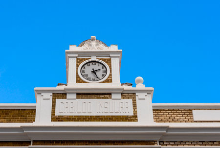 Clock Tower, Casa Amarilla, Arrecife, Lanzarote, Canary Islands, Spain