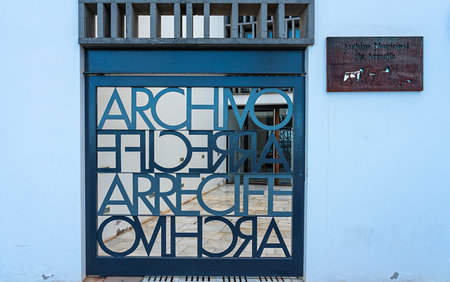 Archivo Municipal Arrecife, Lanzarote, Canary Islands, Spainのeditorial素材