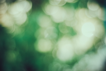 Green bokeh out of focus backgroundの写真素材