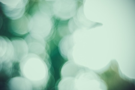 Green bokeh out of focus backgroundの写真素材