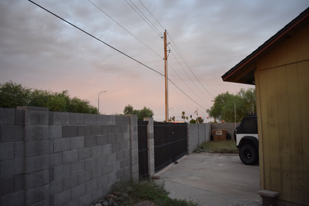 A Sunset During Monsoon Season in Phoenix, Arizona