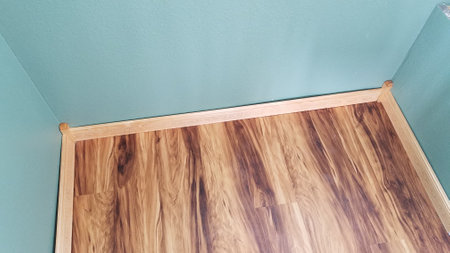 Installing Wooden Trim along Floor, Remodeling an Old House
