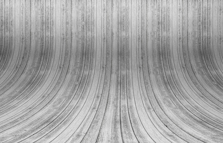 Wood background with verical and curved planksの写真素材