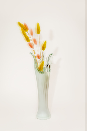 Decorative bouquet in a vase for decorating a house.の写真素材