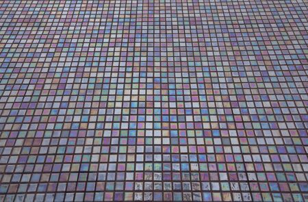 Abstract square seamless texture - iridescent tilesの写真素材