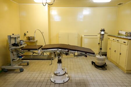 Murmansk, Russia jun 2019 The operating theater aboard the world's first nuclear power icebreakerのeditorial素材
