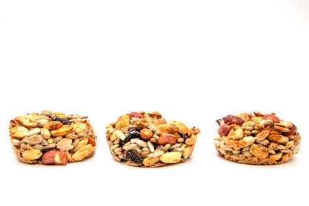 Delicious sweet hazelnut nuts in sugar caramel. Preparation of desserts in a pastry shop from...