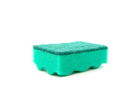 sponge isolated on white background cutoutの写真素材