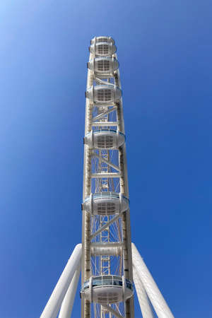 UAE, Dubai - November 30, 2021: Ain ferris wheel in bluewaters islandのeditorial素材