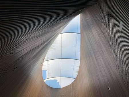UAE, Dubai - November 28, 2021: Serbia pavilion at World Expo 2020