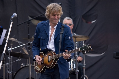 London, Canada - September 14, 2011: Yuri Pool and his tribute band The McCartney Years played a...