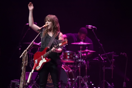 Canadian musician Serena Ryder performs at the Grand Theatre in London Ontario, Canada on June 20, 2013. The Juno award winning artist is on her 2013 summer concert tour.のeditorial素材