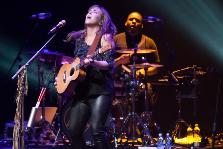 Canadian musician Serena Ryder performs at the Grand Theatre in London Ontario, Canada on June 20, 2013. The Juno award winning artist is on her 2013 summer concert tour.のeditorial素材