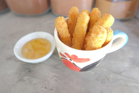 cheese stickの写真素材