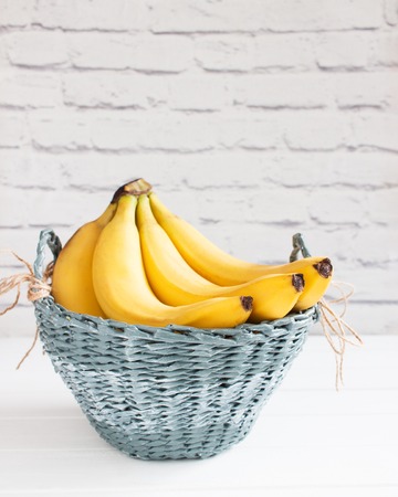 Fruit colorful harvest willow gray handmade basket.の写真素材