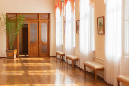 Musical school classic inspired interior daylightの写真素材