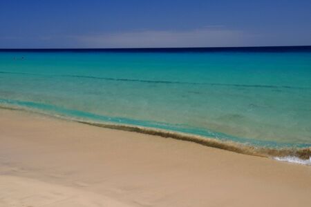 Beach Playa de Morro Jable, Fuerteventura, Canary islands, Spain.