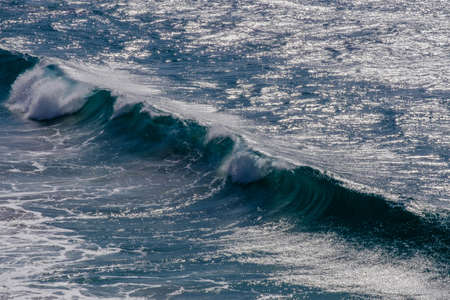 View on the wave from above.