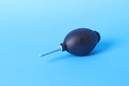 Blower for cleaning the camera sensorの写真素材