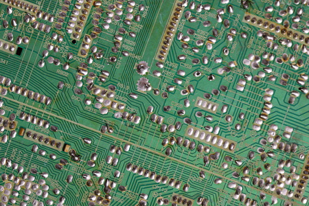 Printed circuit boardの写真素材