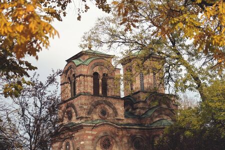 Lazarica Church, Krusevac - Serbiaの写真素材