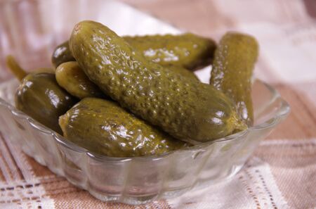Pile of picklesの写真素材