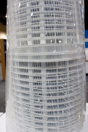 LAS VEGAS - DEC 3:   3D prototyping and printing at AutoDesk University 2009 Exhibition Hall December 3, 2009 at the Mandalay Bay Hotel and Casino Las Vegas, Nevada.のeditorial素材