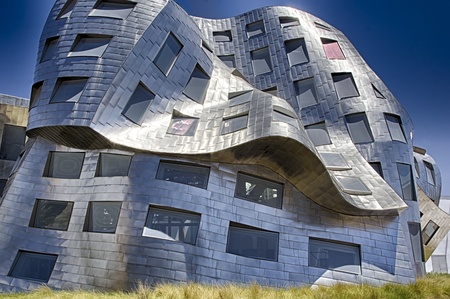 The Cleveland Clinic Lou Ruvo Center for Brain Health is a creation by modernist architect Frank...