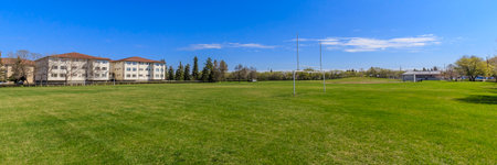 Sutherland Park in Saskatoon, Saskatchewanの写真素材