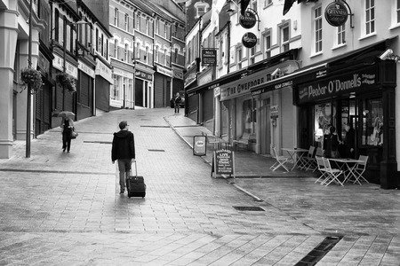 Londonderry city centre のeditorial素材