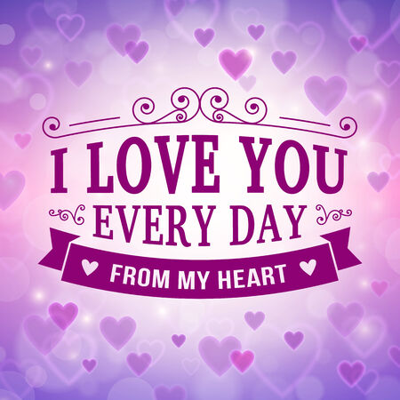 Valentine and wedding greeting card background design.のイラスト素材