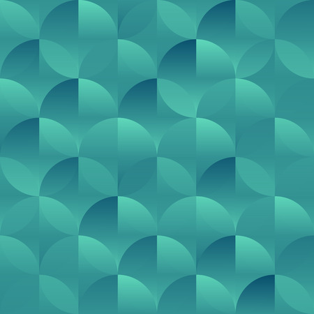 vector vintage retro seamless circle pattern backgroundのイラスト素材