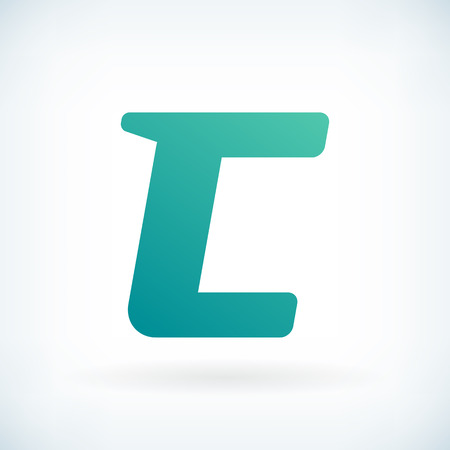 Modern letter C blow shape icon design element templateのイラスト素材