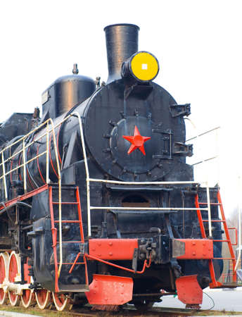 old steam engineの写真素材