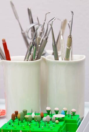 dental toolsの写真素材